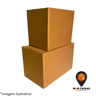Kit Mudança (6 Caixas): 3 G (60x40x52) + 3 M (40x30x30) - Ideal e Resistente em Oferta na Shopee