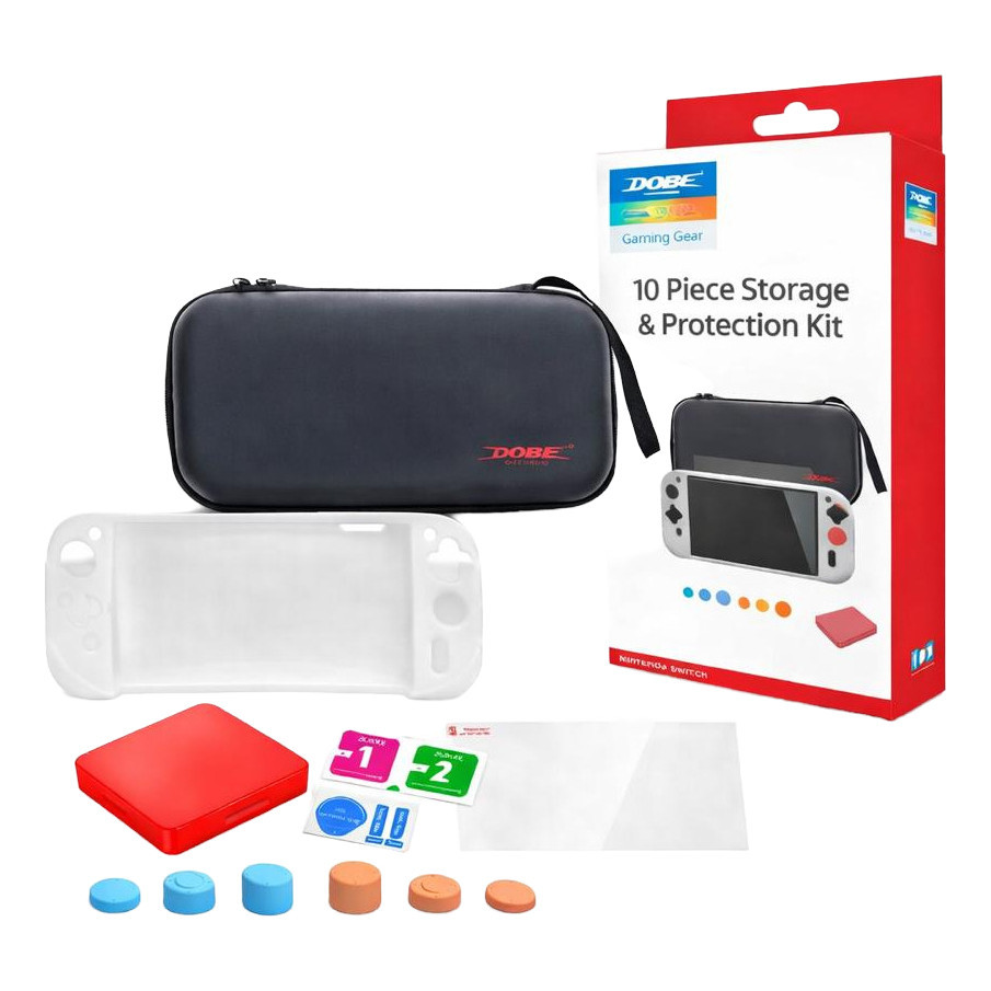 Kit 10 Em 1 Conjunto Armazenamento Para Nintendo Switch 2