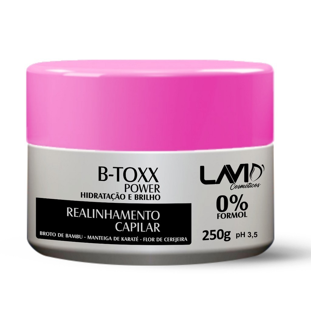 Botox capilar  250g. Botox Sem Formol Lavid
