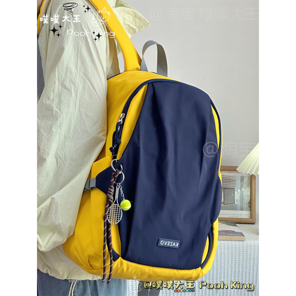 Estudante festa mochila de grande capacidade masculino esportes lazer mochila feminina leve saco de viagem Commuter mult