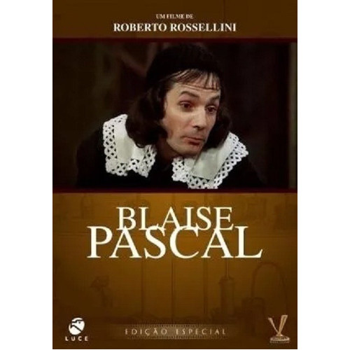 DVD Filme Blaise Pascal Drama Direção Roberto Rossellini Versátil