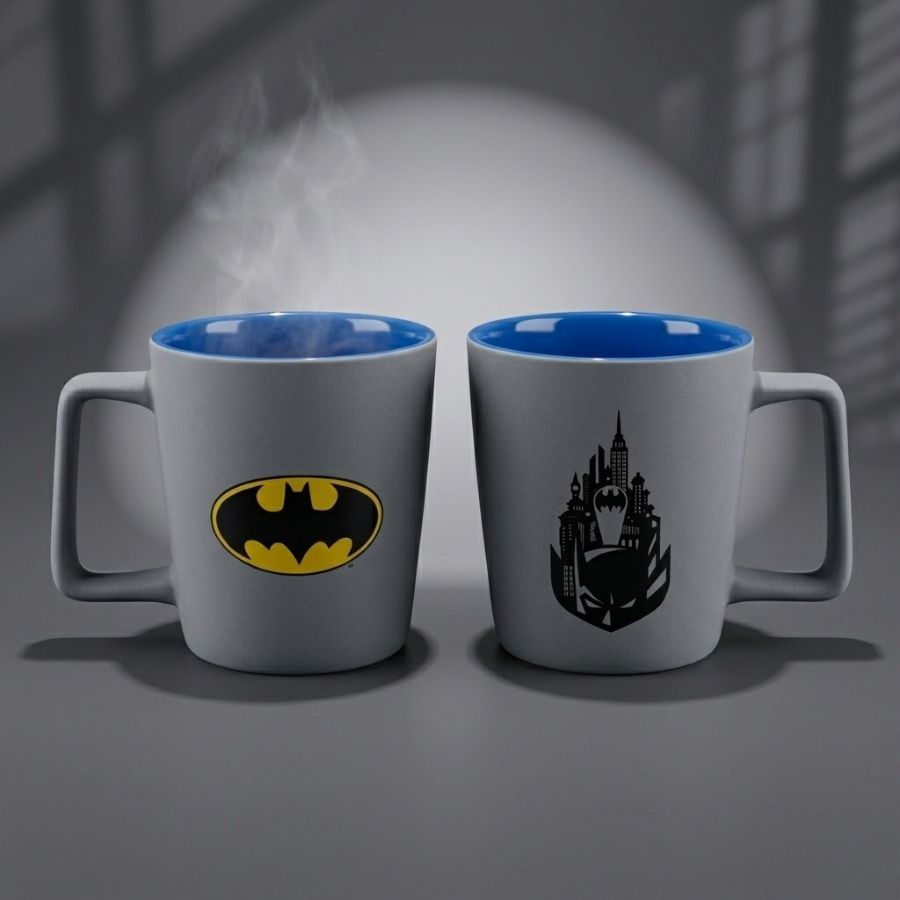 Caneca de Cerâmica Buck Batman - 400ml - 1 unidade - Zonacriativa - Rizzo