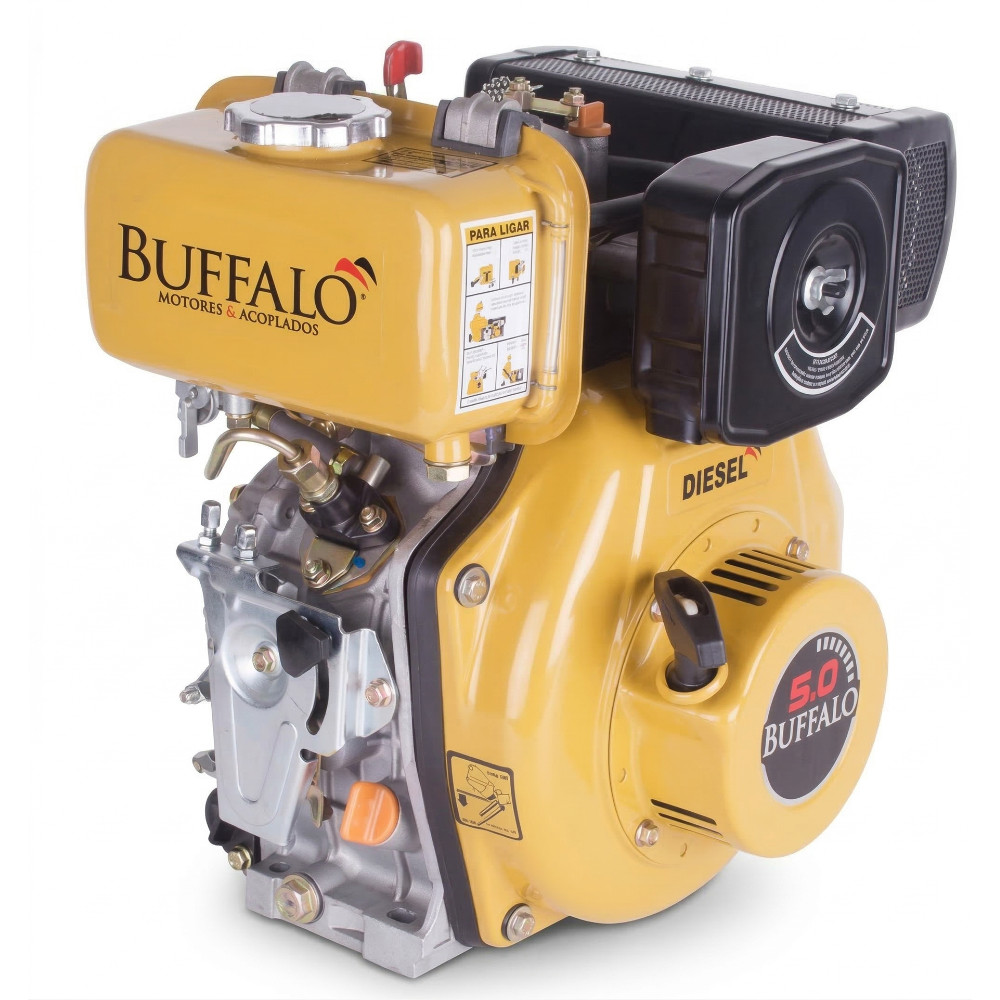 Motor Diesel Estacionário Partida Manual 5.0HP/CV 4T BFD 5.0 Buffalo