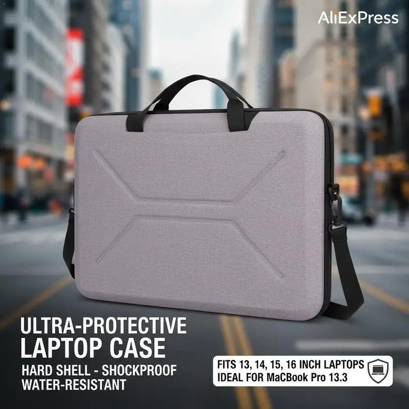 Capa Dura Para Laptop De Ombro Único 13 14 15 16 Polegadas Apple Pro 13.3 Protetora
