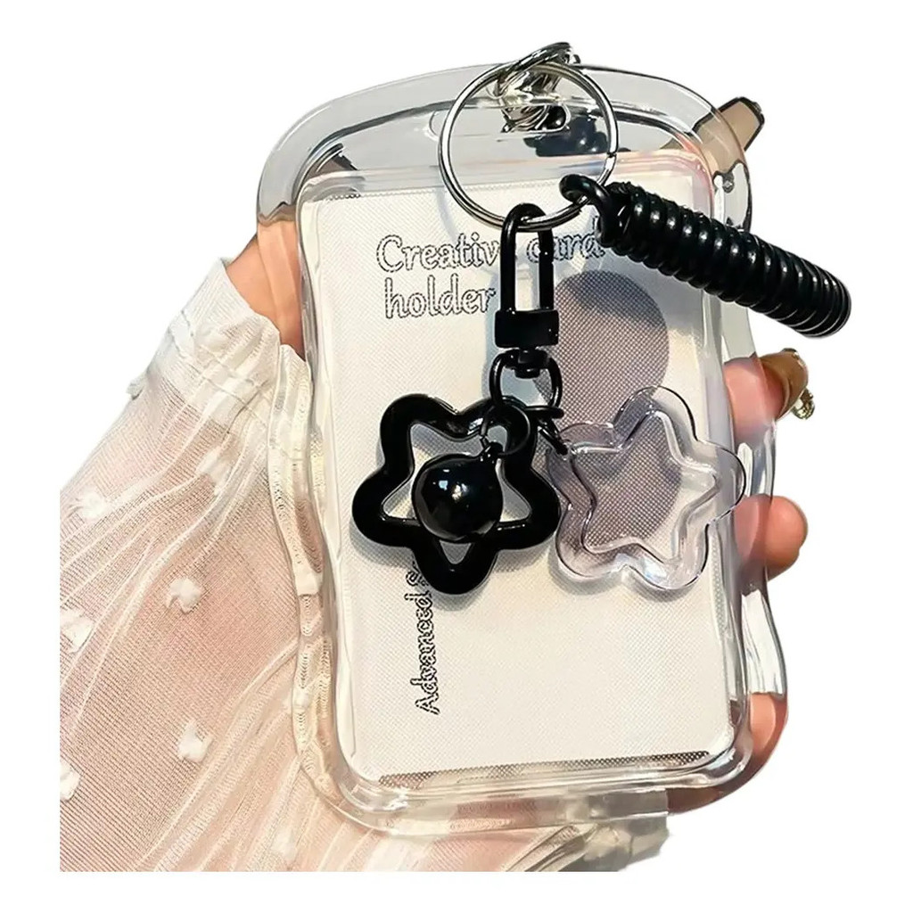 Porta Cartão Foto Chaveiro Transparente Kpop Fotocard Proteção em Oferta na Shopee