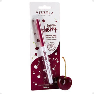 Lapiseira Retrátil para Olhos Vizzela Cherry Bordô em Oferta na Shopee
