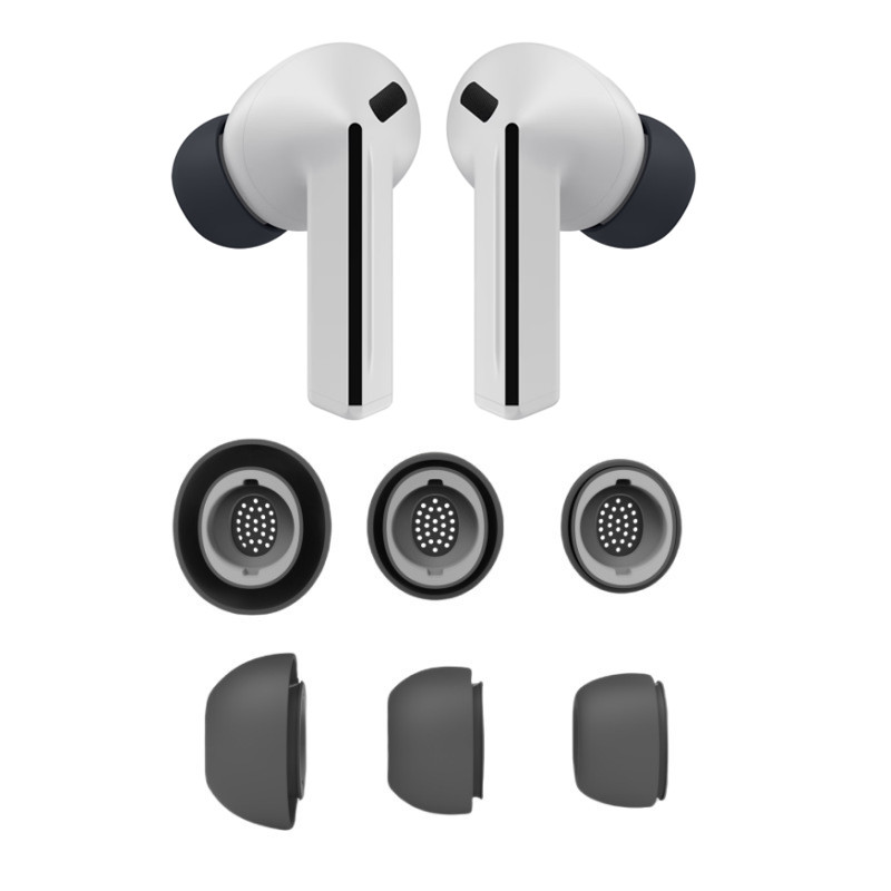 3 Pares De Pontas De Silicone De Reposição Compatíveis Com Samsung Galaxy Buds 3