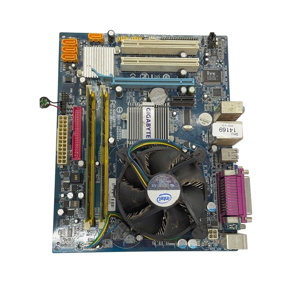 Kit Placa Mãe GA-945GCM-S2L Intel Pentium Dual E2160 14169