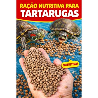 2kg Ração 5mm 32% para Tartarugas Répteis e Peixes Filhotes em Oferta na Shopee