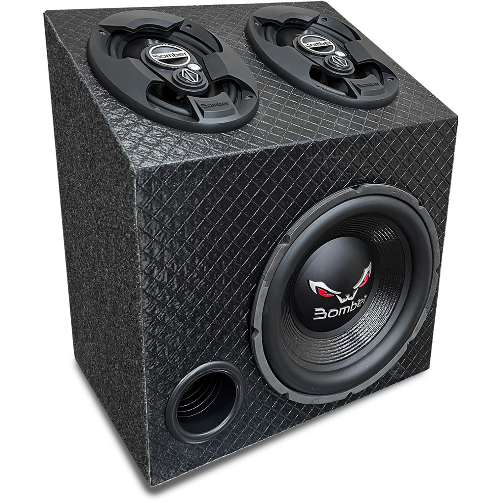 Caixa Trio Goiano Bomber Bicho Papão 6x9 Grave Medio Agudo em Oferta na Shopee