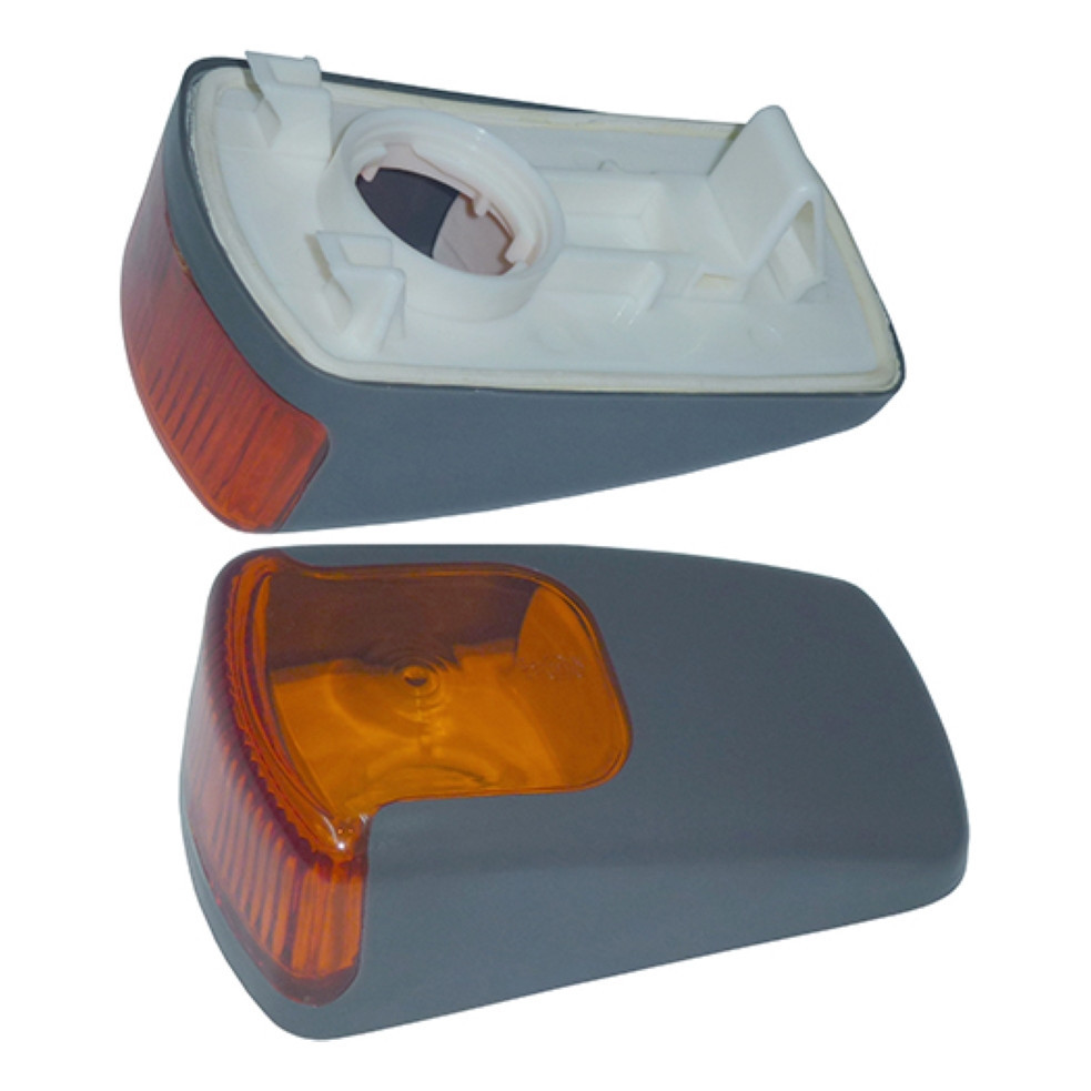 Lanterna Lateral Cinza/amarela S/ Soquete (9408200221) Mb