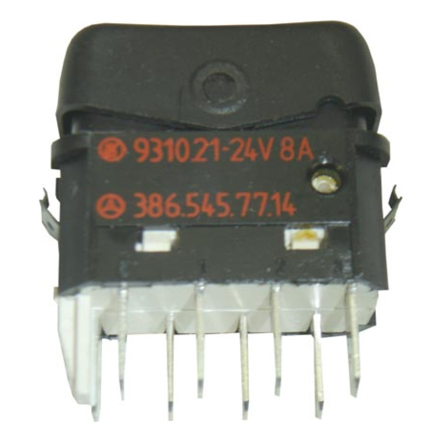 Interruptor Tecla-luz Farol/freio Motor(preta (3865457714) M