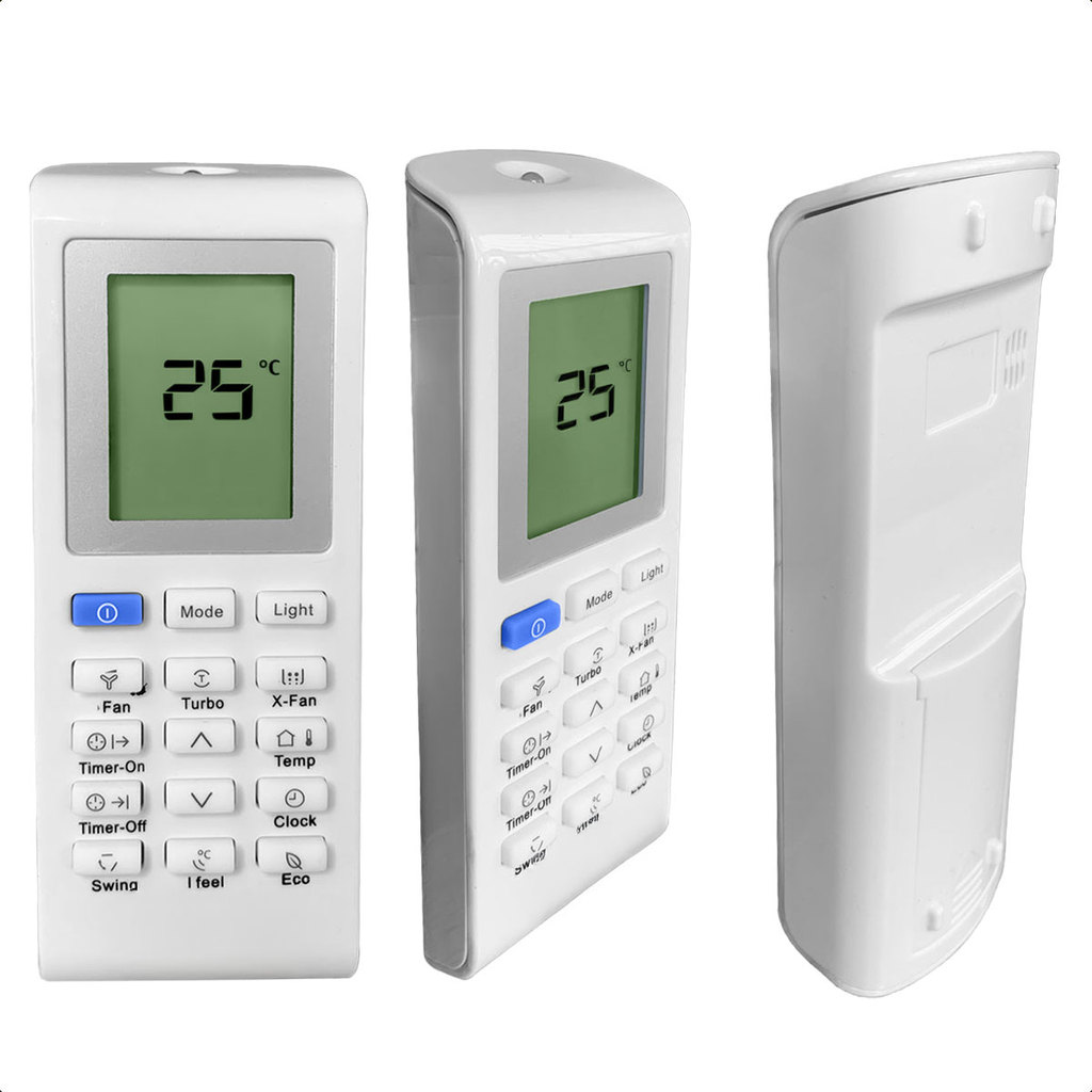 Controle Remoto Universal compatível com Ar Condicionado Electrolux Com Pilhas