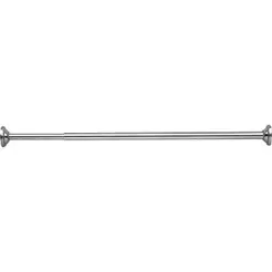 Suporte Extensível para Cortina de Banheiro Jackwal, até 220 cm, Cromado