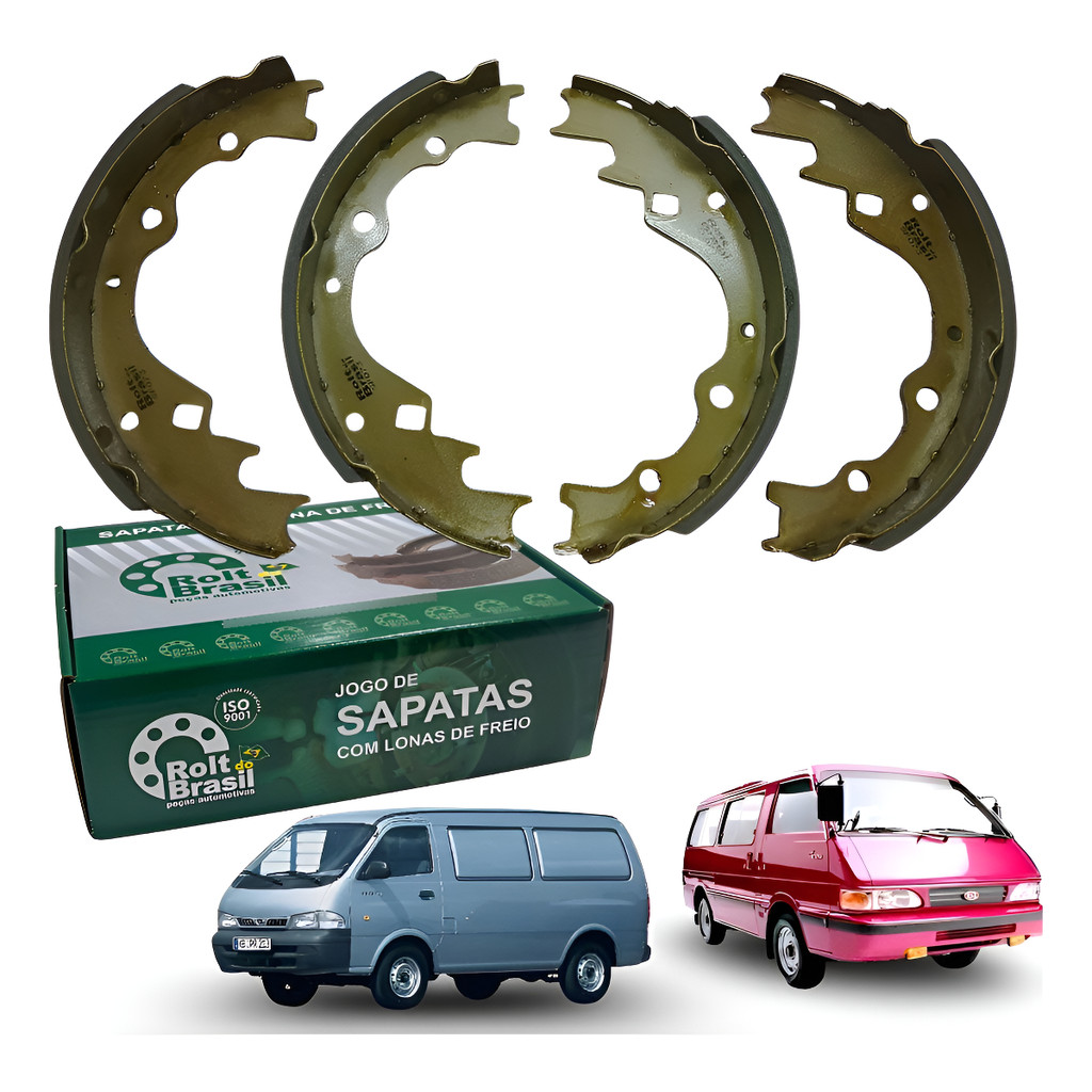 Sapata Patim Lona Freio Asia Topic Kia Besta 2.2 2.7 Gs