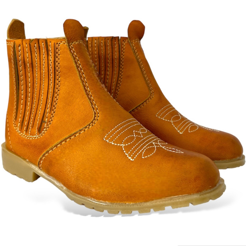 BOTA BOTINA INFANTIL , MODA RUSTICA COUNTRY
