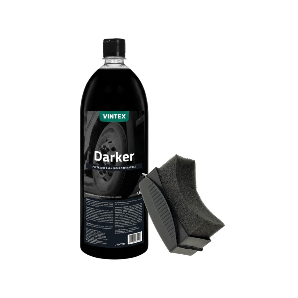 Darker Vintex Pneu Pretinho Automotivo Pneu Borracha Aplicador de Pretinho Meia Lua