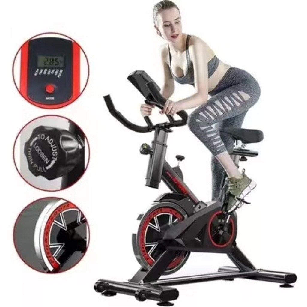 Bicicletas de spinning equipadas com rastreadores de fitness profissionais--2205