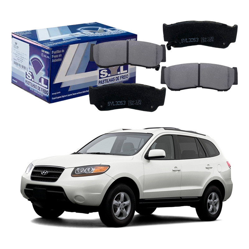 Pastilha Freio Traseira Santa Fé 2.7 2006 A 2009 em Oferta na Shopee