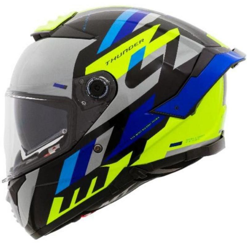 Capacete MT Thunder 4 SV Ergo E17 Azul Brilho