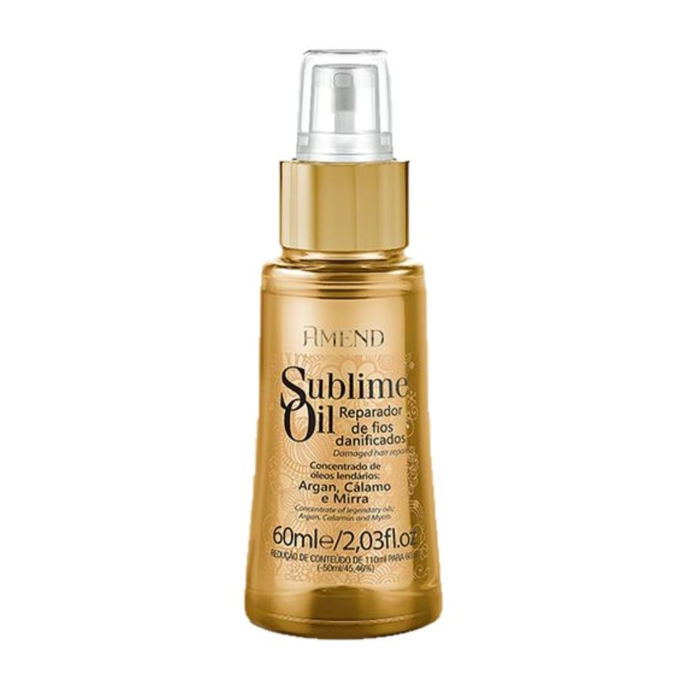 Amend Sublime Oil - Óleo Reparador de Pontas 60ml em Oferta na Shopee