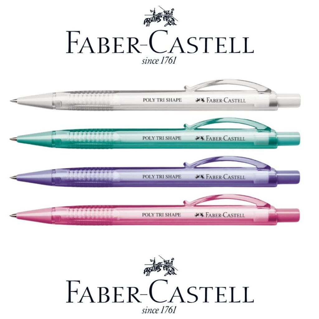 Lapiseira Poly Tri Shape Colors 0.5mm e 0.7mm - Faber-Castell