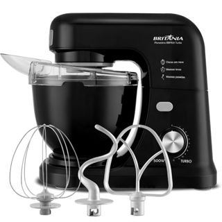 Batedeira Planetária Britânia 500W 12 Velocidades BBPE01 em Oferta na Shopee