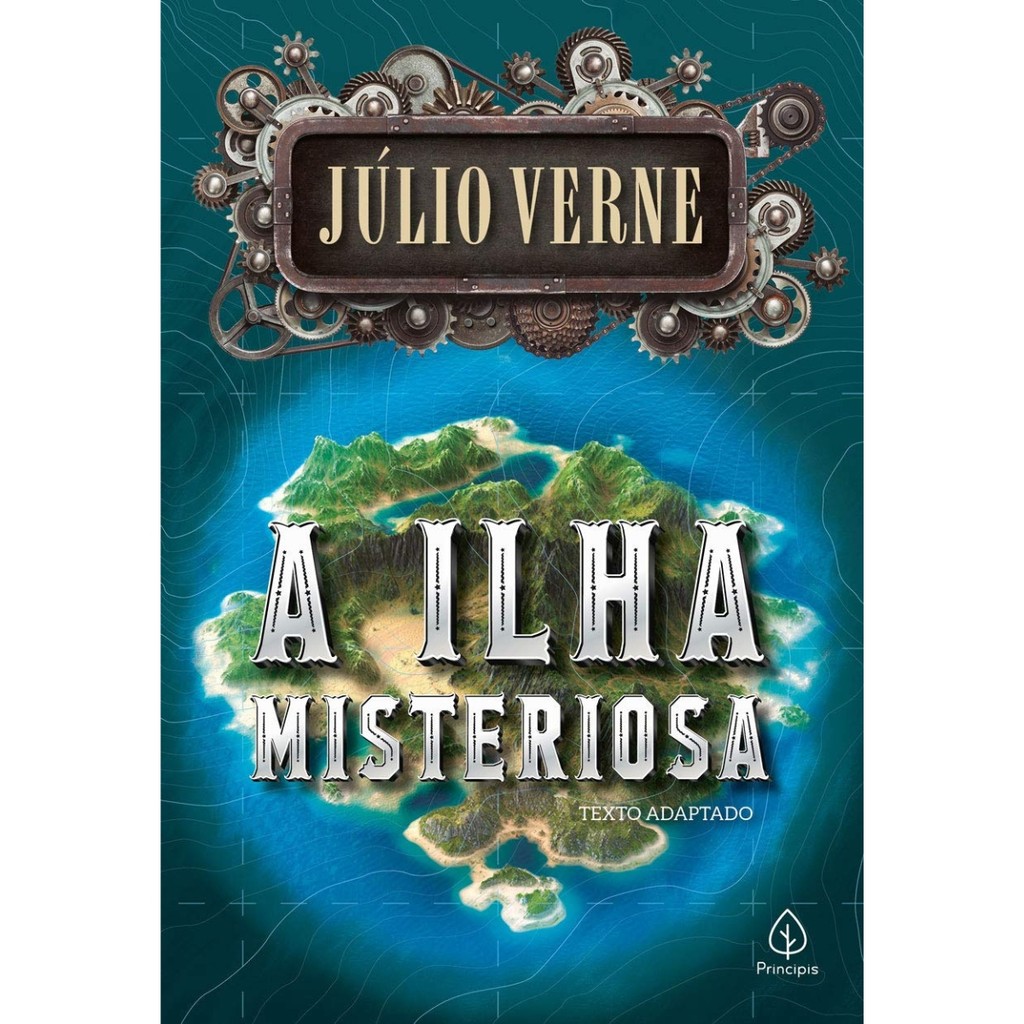 Livro A Ilha Misteriosa - Julio Verne
