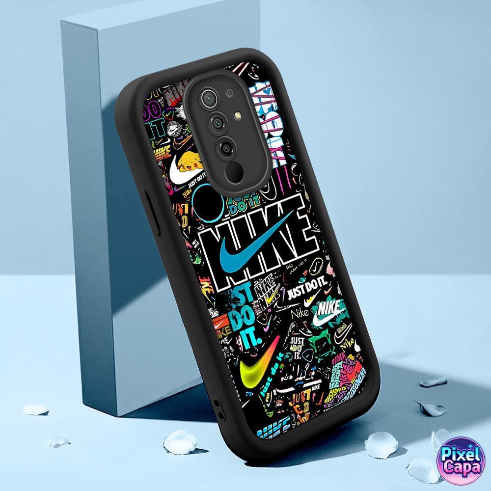 Capa De Celular Silicone Macio Preto Para Xiaomi Redmi 9 Capinha Masculina Case 5859 TYB em Oferta na Shopee