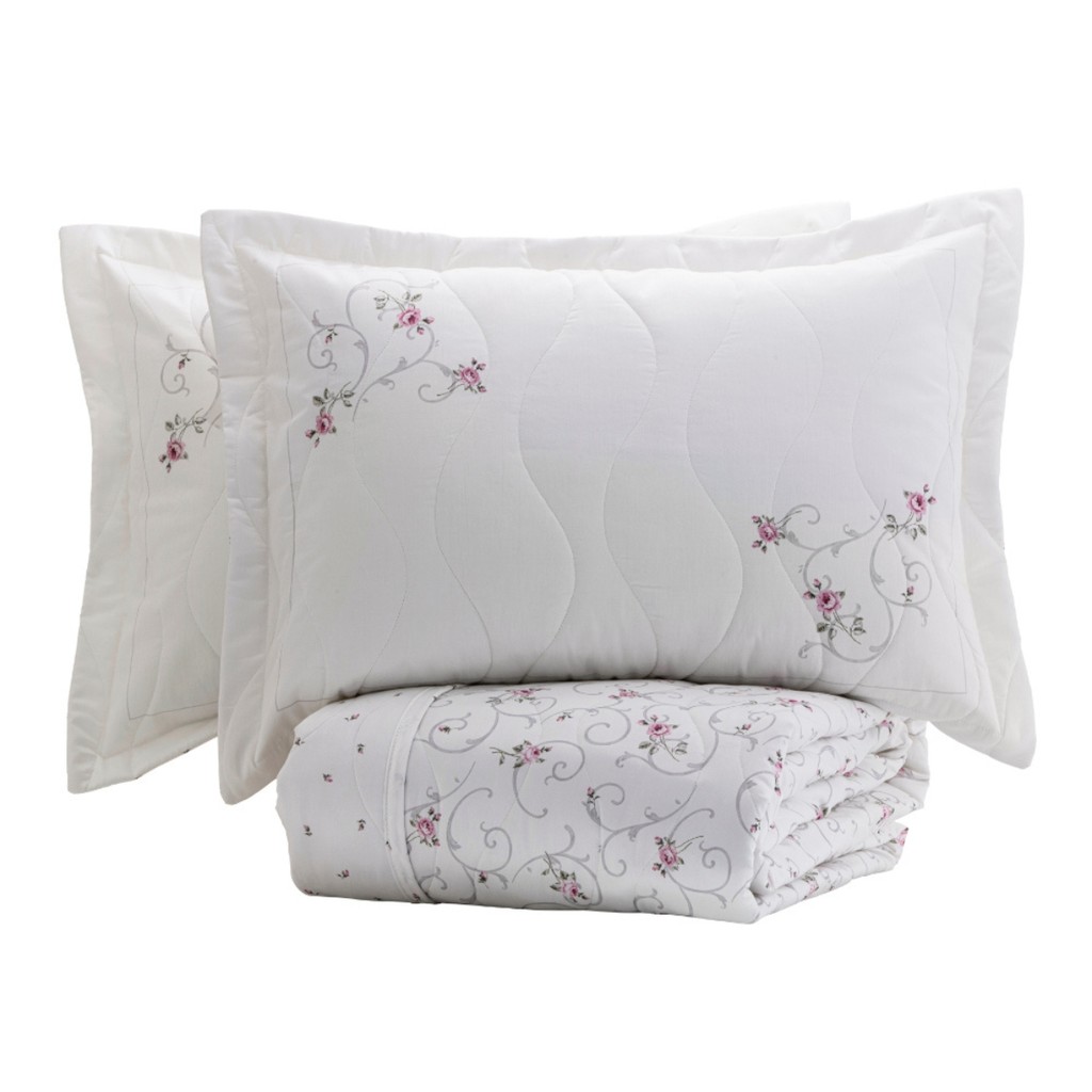 Cobre Leito 300 Fios Satinée Kacyumara Dinat em Oferta na Shopee