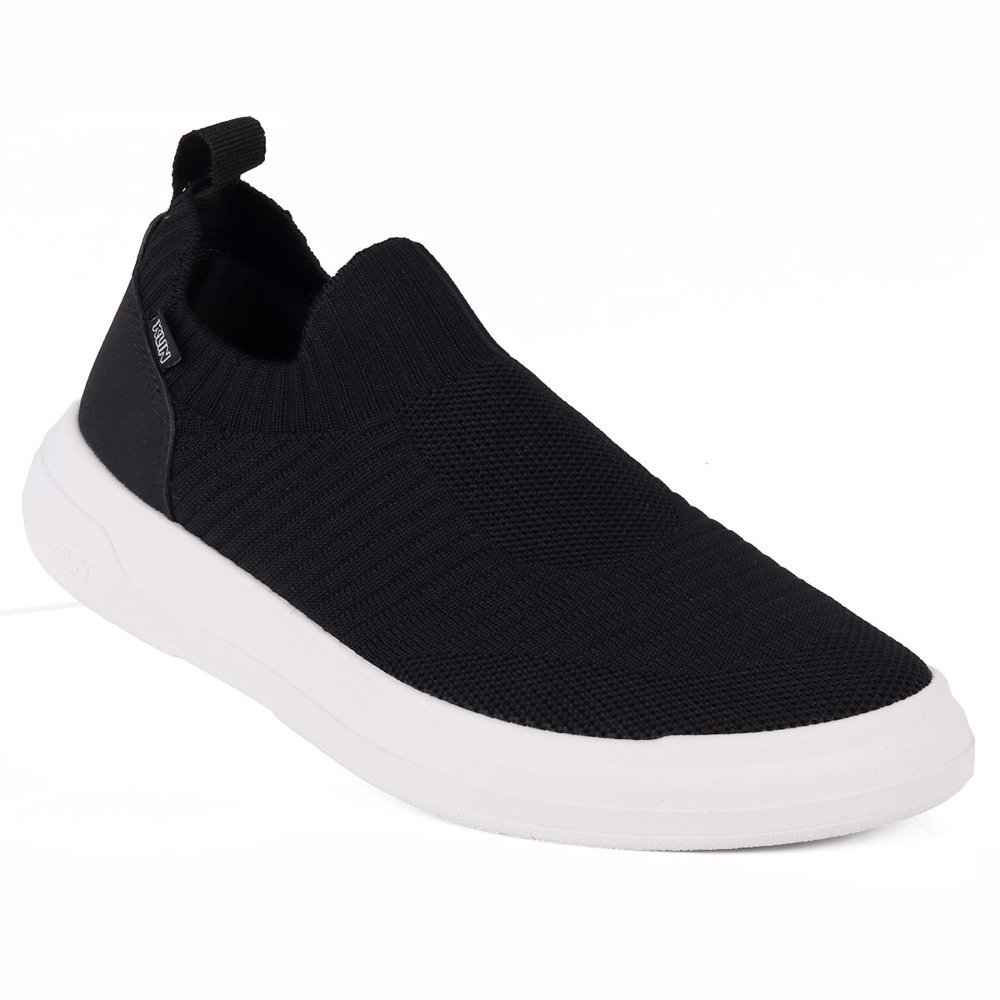 Tênis Infantil Klin Original Next Kids Slip On Knit Preto – Calce Fácil, Leve e Confortável