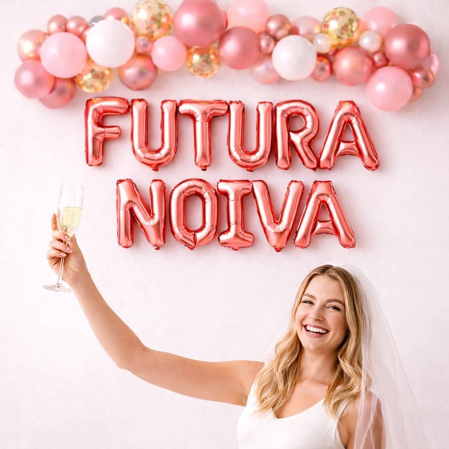 Kit Balões Despedida de Solteira Chá Lingerie Futura Noiva em Oferta na Shopee