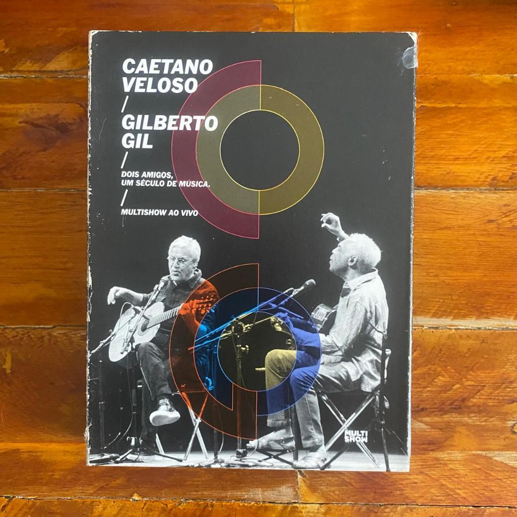 DVD Multishow Ao Vivo: Caetano Veloso e Gilberto Gil - Dois amigos. Um Século de Música
