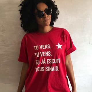 Camisa Lula - Tu Vens - 100% Algodão FASHION em Oferta na Shopee