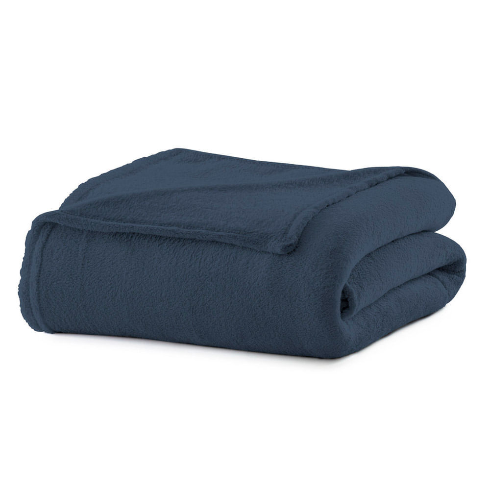 Manta Camesa Casal Lisa 180 cm x 200 cm