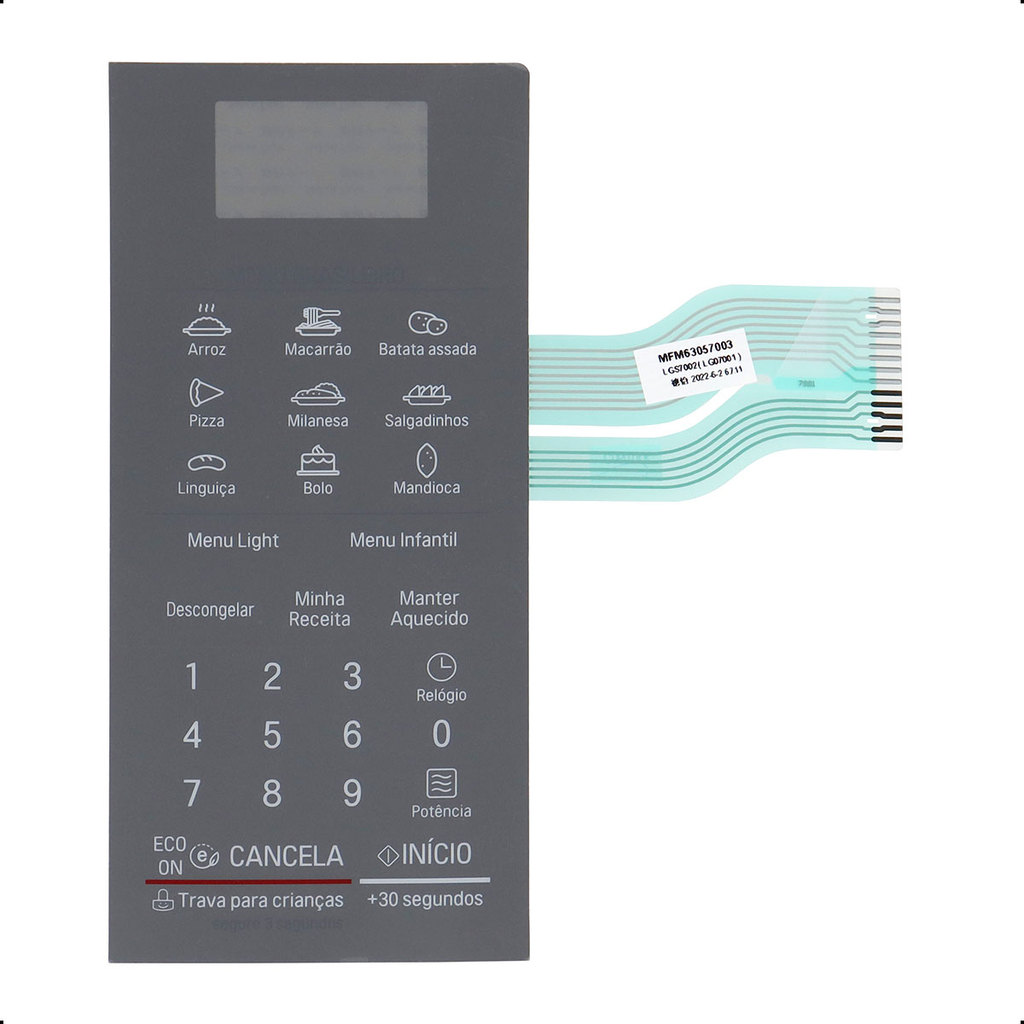 Membrana Microondas LG Mfm63057002 Modelo Ms3059l Original Couto