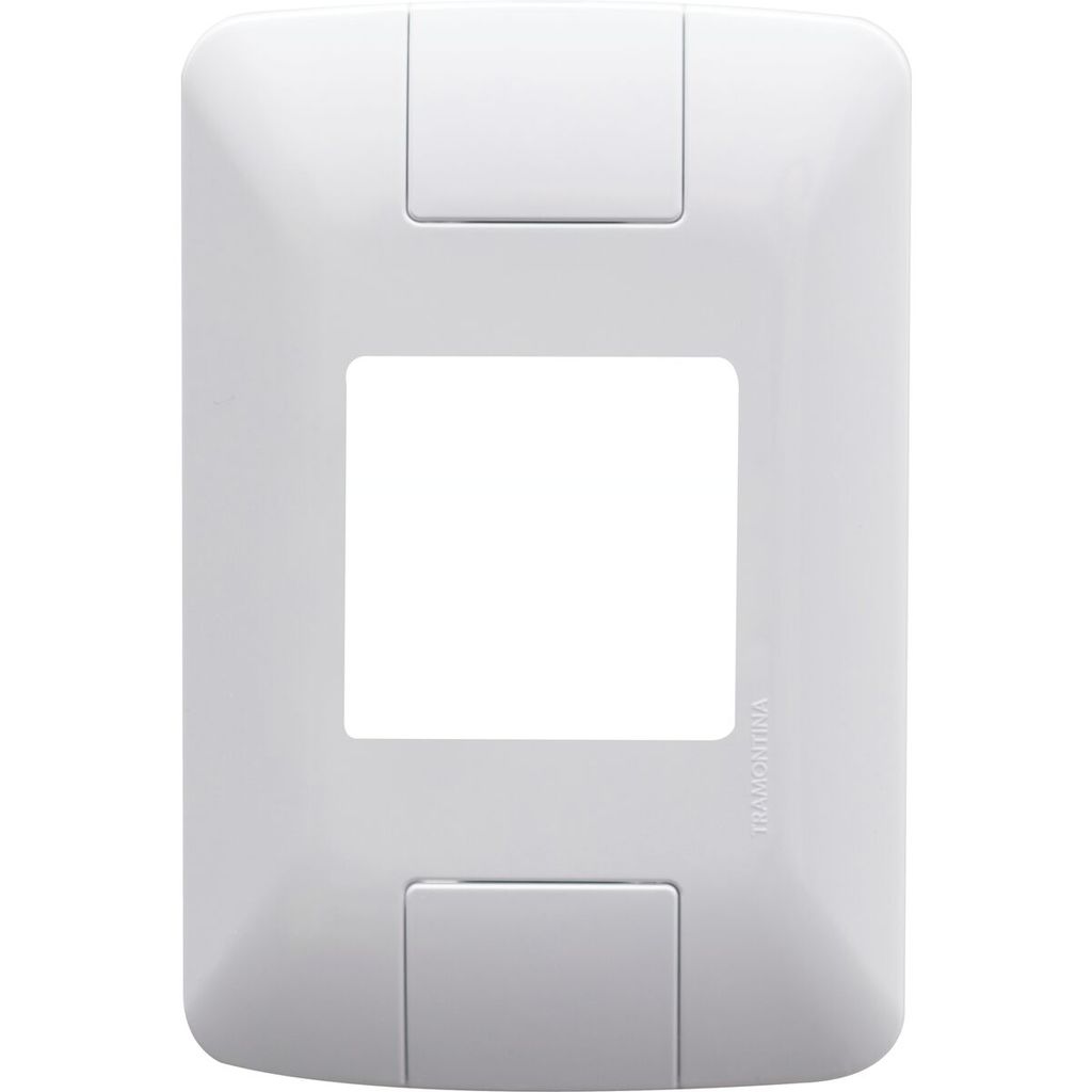 Placa 2P Afastados 4X2 Aria Branco Tramontina