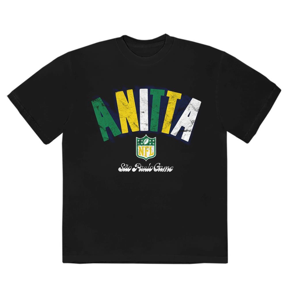 Camiseta Anitta - Anitta x NFL Lose Ya Breath em Oferta na Shopee
