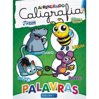 Aprendendo Caligrafia | Palavras em Oferta na Shopee