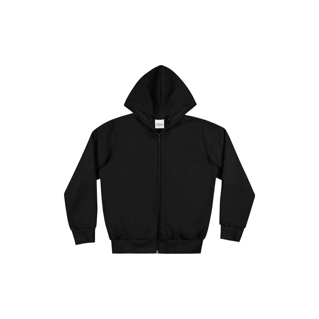 Jaqueta Masculina Elian Moletom Felpado  Preto em Oferta na Shopee