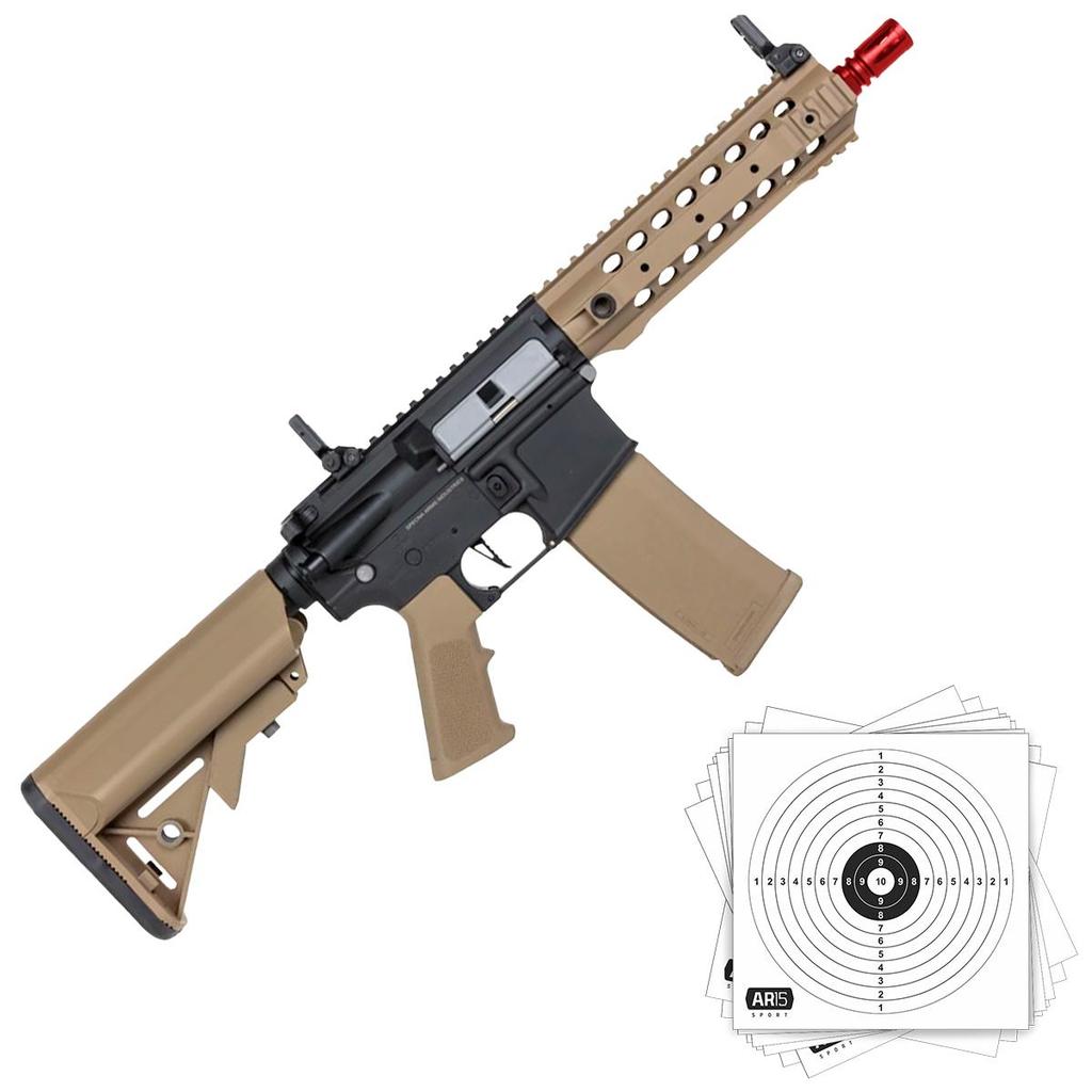 Rifle Airsoft M4 6mm AEG SA-F01 Flex 380fps Tan Specna Arms