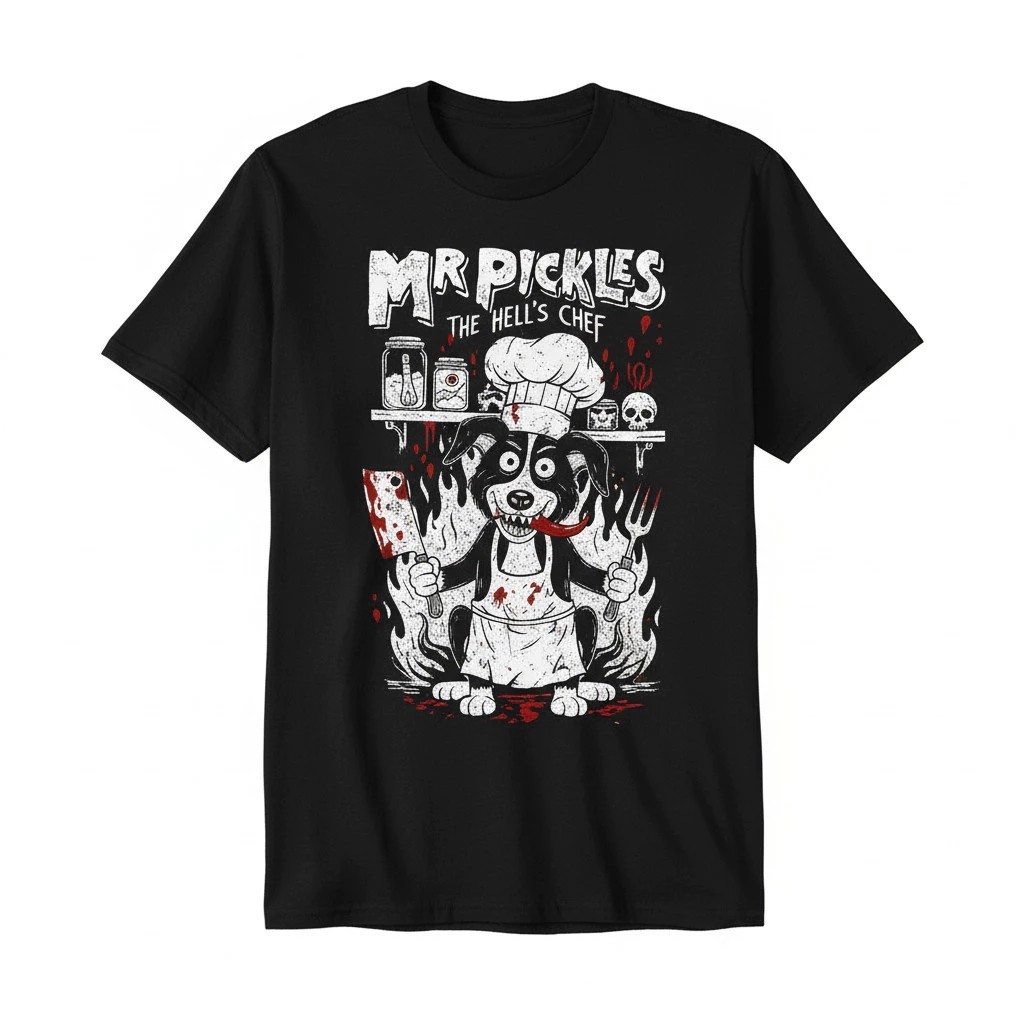 Camiseta Masculina Streetwear Cão Infernal Estampada Lançamento Camiseta 100% Algodão Camisetão - Excelencia