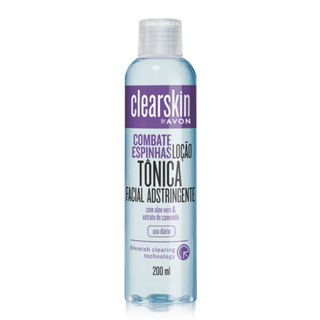 Loção Tônica Facial Adstringente Avon Combate Clearskin Espinhas 200ml em Oferta na Shopee