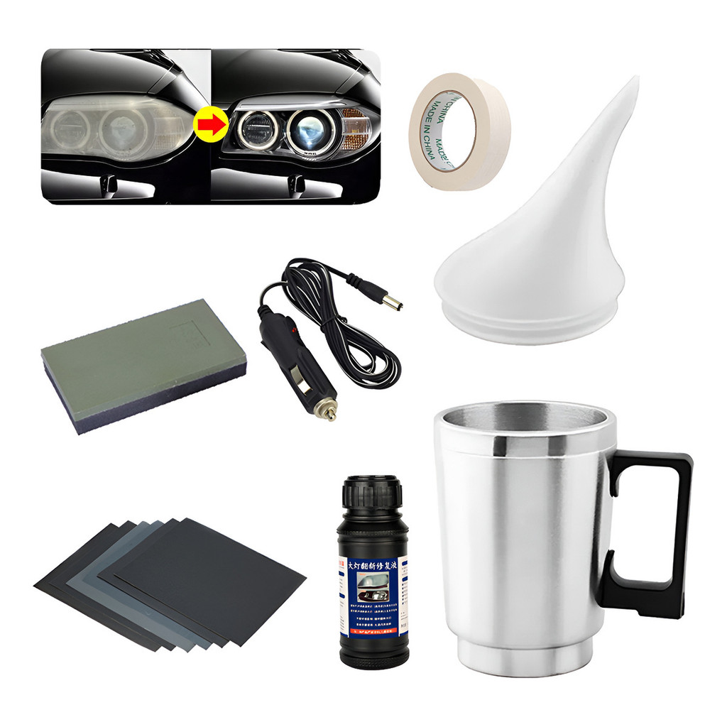 Polímero Revitalizador De Faróis C Copo De Polimento A Vapor-Makeupnails- em Oferta na Shopee