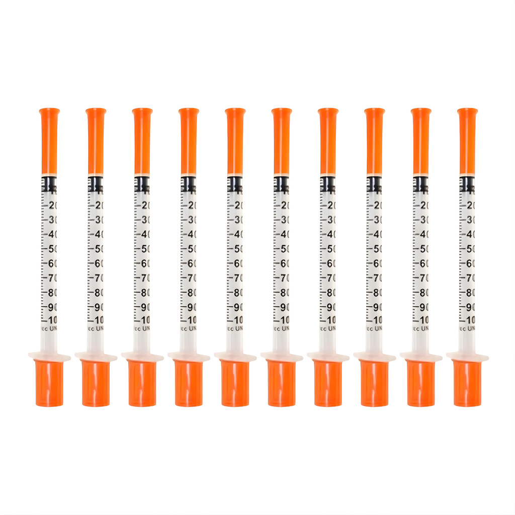 Seringa Insulina 1ml Agulha Fixa 8x0,30mm Venper - Kit 10un em Oferta na Shopee