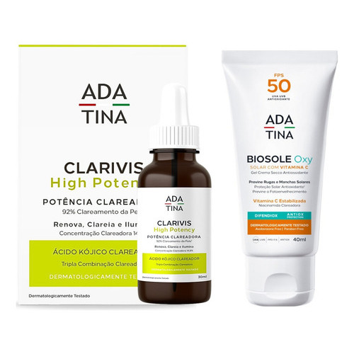 Clarivis High Potency Sérum Clareador Biosole Oxy 50fps - Noite - Todo tipo de pele
