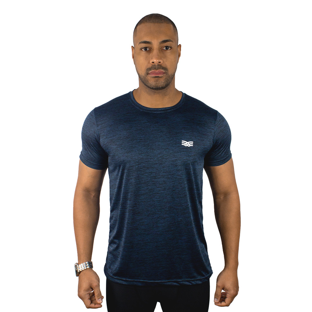 Camiseta Color Sports Masculina Dry Mescla Treino em Oferta na Shopee