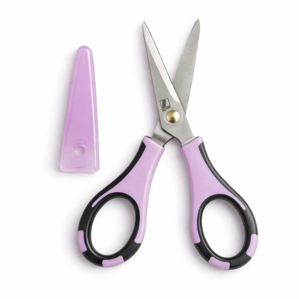 Tesoura de Precisão 5" Lanmax LM-117035 com Capa Protetora para artesanato