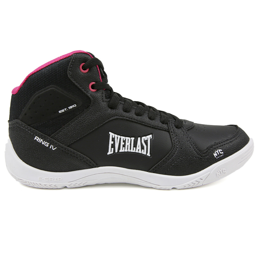 TÊNIS EVERLAST RING IV FEMININO PRETO/BRANCO em Oferta na Shopee