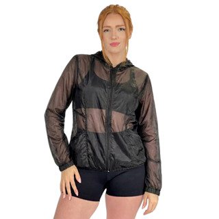 Jaqueta Corta Vento Feminina Best Fit Ultra Leve Preta em Oferta na Shopee